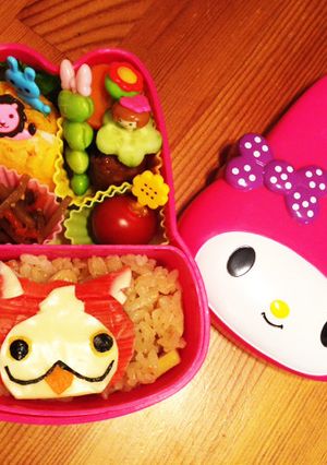 妖怪ウォッチ ジバニャン キャラ弁-レシピのメイン写真