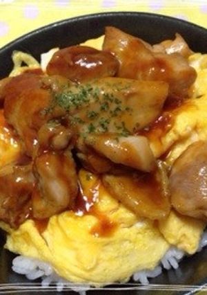 オムライス丼-レシピのメイン写真