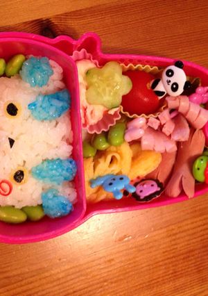 妖怪ウォッチ コマさん キャラ弁-レシピのメイン写真