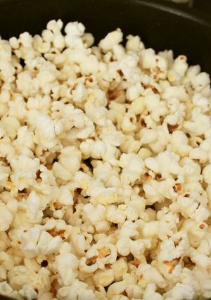 節約時短あつあつ塩味ポップコーン-レシピのメイン写真