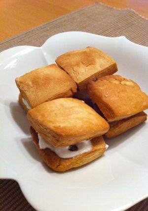 ヨーグルトクリーム レーズンウィッチ-レシピのメイン写真
