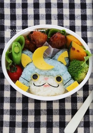 妖怪ウォッチ　ブシニャン＊キャラ弁-レシピのメイン写真