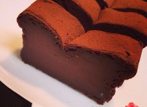 バター不使用！極上濃厚豆腐ガトーショコラ-レシピのメイン写真