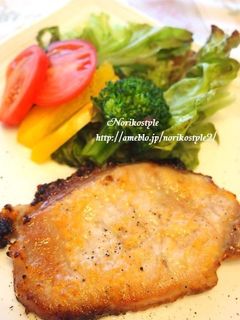 豚の生姜みそ漬け焼き-レシピのメイン写真