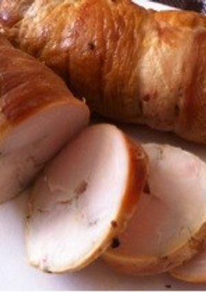 紅茶葉香るしっとりスモークチキン-レシピのメイン写真