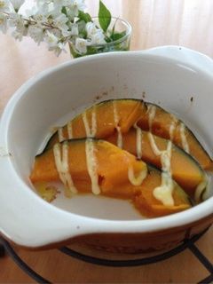 かぼちゃのマヨ焼き-レシピのメイン写真