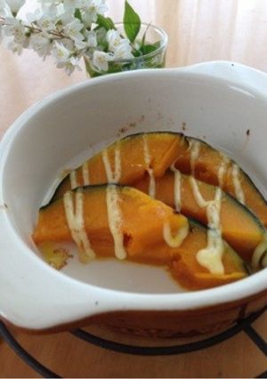 かぼちゃのマヨ焼き-レシピのメイン写真