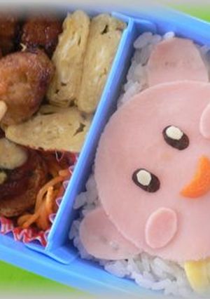Happyお弁当**星のカービィ**-レシピのメイン写真