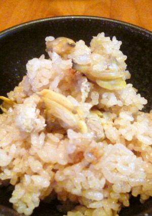 土鍋あさりご飯♪-レシピのメイン写真
