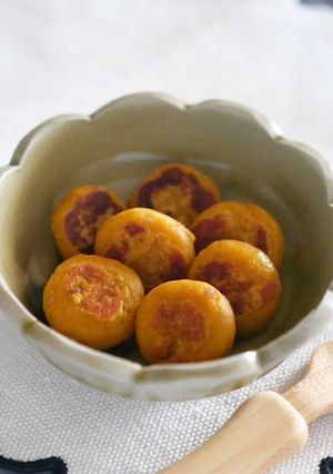 かぼちゃと豆腐のもちもちおやき-レシピのメイン写真