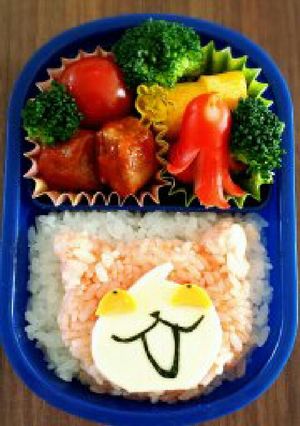 妖怪ウォッチ大吉ジバニャンキャラ弁～♪-レシピのメイン写真