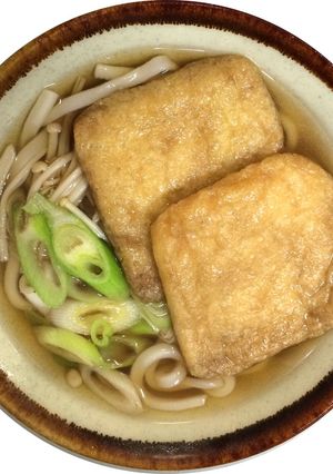 簡単♬きつねうどん-レシピのメイン写真