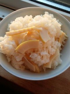白だしで簡単♪筍ごはん-レシピのメイン写真