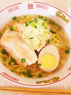 自家製!鶏塩ラーメン-レシピのメイン写真