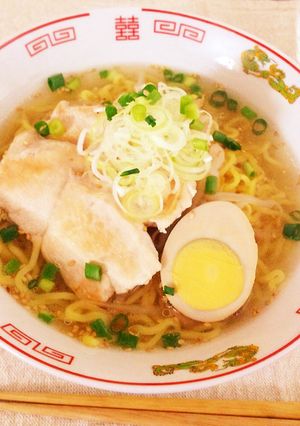 自家製！鶏塩ラーメン-レシピのメイン写真