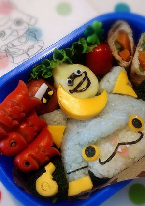 妖怪ウォッチのブシニャンおにぎり-レシピのメイン写真