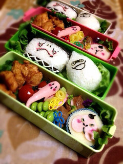 キャラ弁*妖怪ウォッチ 妖怪だらけ-レシピのメイン写真