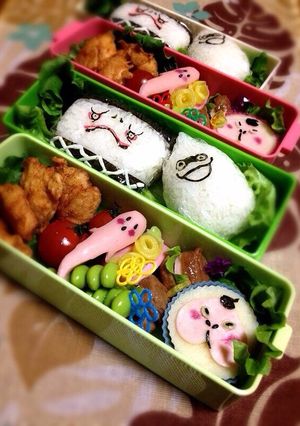 キャラ弁*妖怪ウォッチ 妖怪だらけ-レシピのメイン写真