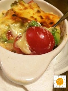 簡単!アボカドとトマトの柚子チーズ焼き-レシピのメイン写真