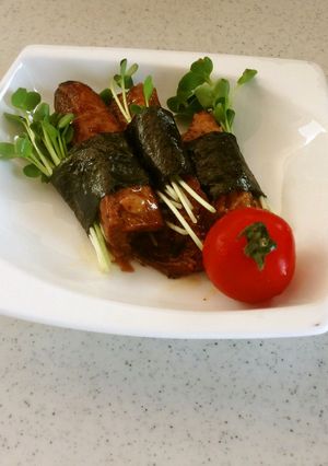 お弁当の隙間に蒲焼海苔巻き-レシピのメイン写真