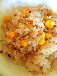 炊飯器スイッチオン!!で簡単コーンごはん-レシピのメイン写真