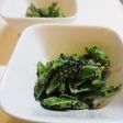 スナップエンドウのゴママヨ和え