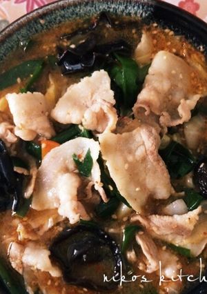 コク辛＆旨味たっぷり♡肉みそラーメン♪-レシピのメイン写真