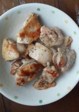 ストック可能鶏もも肉のふんわり焼き-レシピのメイン写真