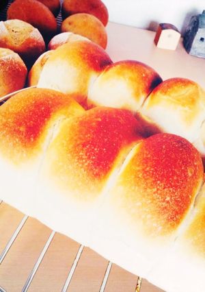 基本の食パン♡パウンド型で-レシピのメイン写真