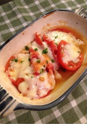 トマトとチーズに麺つゆチン！-レシピのメイン写真