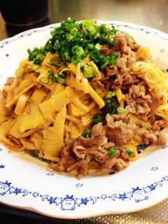 ♪これまた旨いよ♡豚肉と筍のキンピラ♪-レシピのメイン写真