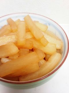 大根の炒め煮-レシピのメイン写真