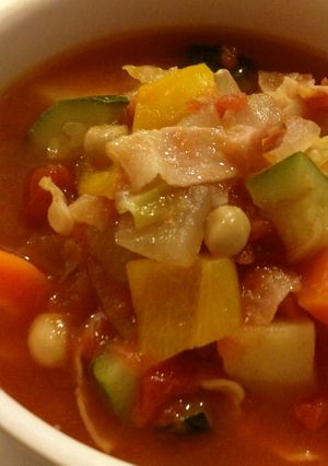 野菜たっぷり☆優しい旨味ミネストローネ☆-レシピのメイン写真