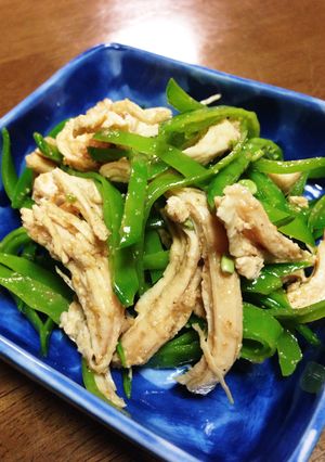 大量消費！絹さやと鶏胸肉の胡麻和え-レシピのメイン写真