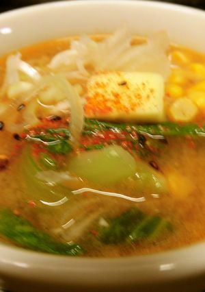 味噌ラーメン風!春雨スープ♪-レシピのメイン写真