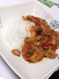 鶏肉のトマト煮込み-レシピのメイン写真