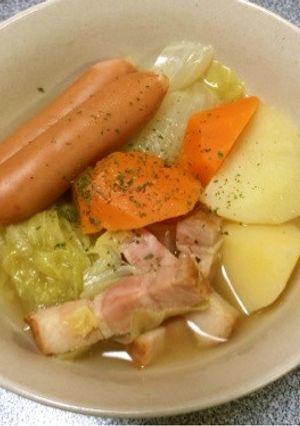 ☆簡単節約☆野菜たっぷりポトフ☆-レシピのメイン写真