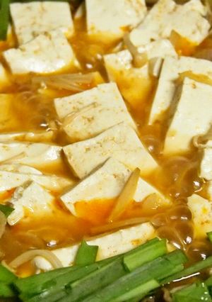 元気がでちゃう！韓国風肉豆腐-レシピのメイン写真