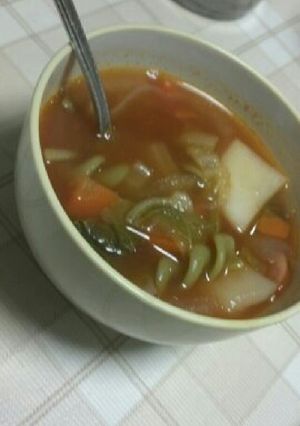 ダイエットトマトスープ-レシピのメイン写真