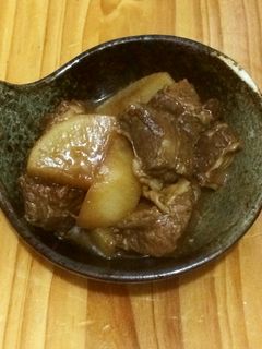 大根と牛筋の中華煮込み-レシピのメイン写真