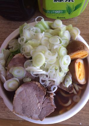 自家製スープ＆焼豚のラーメン・つけ麺-レシピのメイン写真