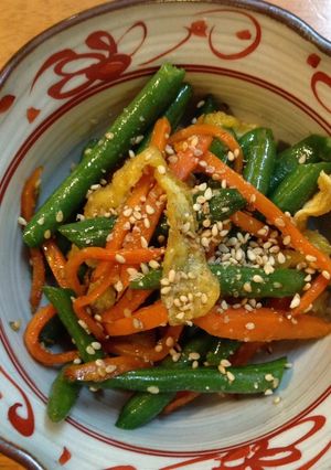 いんげんの超簡単炒め物-レシピのメイン写真