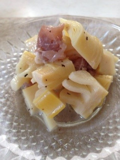 たけのこと生ハムのマリネ-レシピのメイン写真