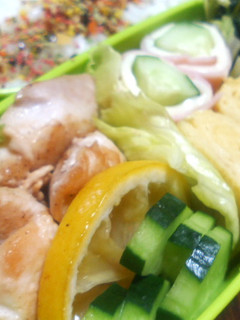 鶏のレモン蒸し焼き弁当-レシピのメイン写真