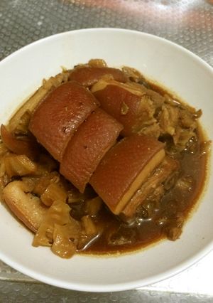 我が家の中華料理ー「梅菜扣肉」-レシピのメイン写真