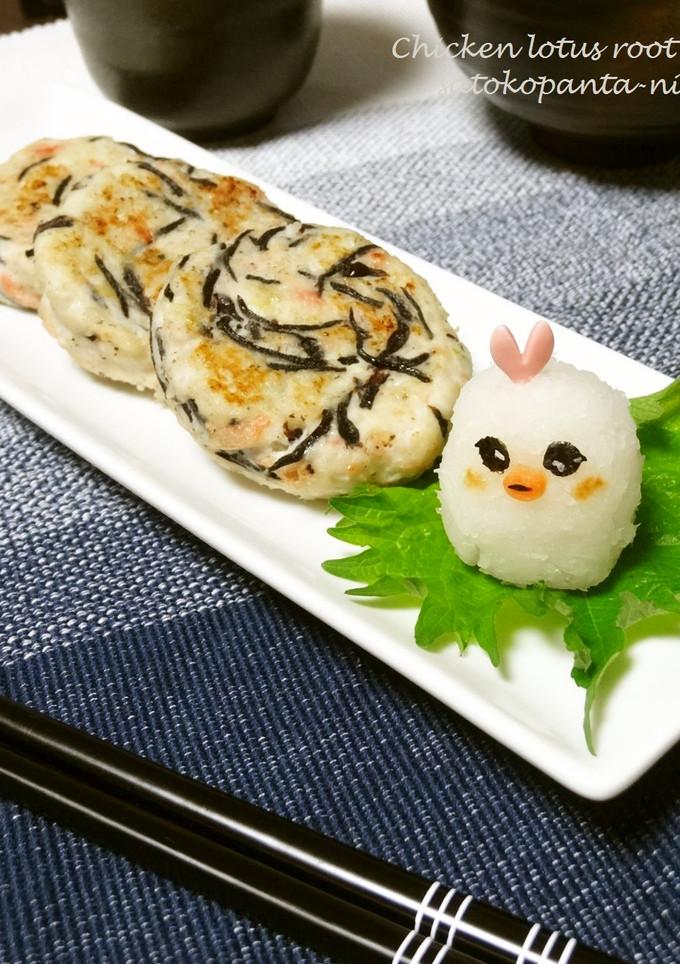 簡単♪とりの蓮根とひじきのつくね♪-レシピのメイン写真