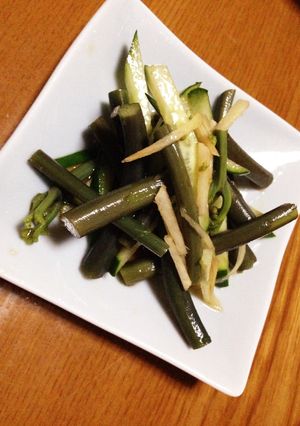 箸休めに ワラビの和え物-レシピのメイン写真