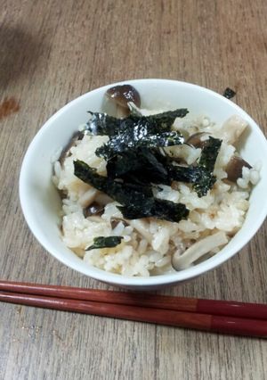 きのこの中華風炊き込みご飯-レシピのメイン写真