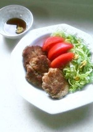 もちもち♡レンコンバーグとレンコン饅頭♪-レシピのメイン写真