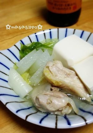 パパっとできる☆鶏出汁の具だくさん湯豆腐-レシピのメイン写真
